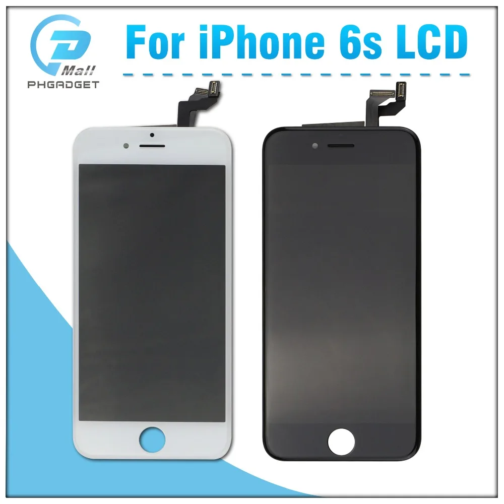 10 шт./лот дигитайзер AAA дисплей + сенсорный экран и ЖК для iPhone 6 6G 6P 6S PLUS Бесплатная