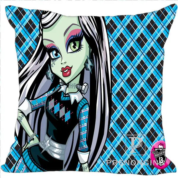 Pillowcases Заказная наволочка Culaura Clawdeen Monster High квадратная Подушка на молнии с рисунком(с одной стороны) 180117#91 - Цвет: Pillowcases