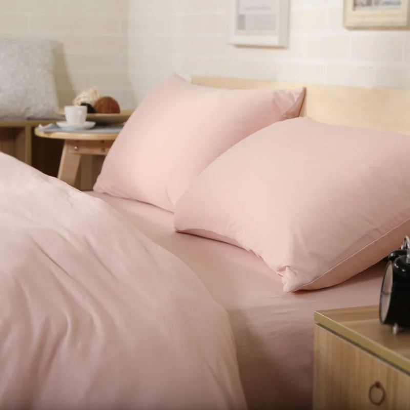 Трикотажная ткань из мягкого 100% хлопка 4 шт. элегантный розовый для девушек и