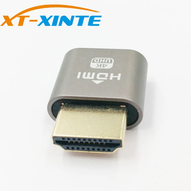 VGA адаптер виртуального дисплея HDMI DDC EDID пустышка без головы призрак эмулятор