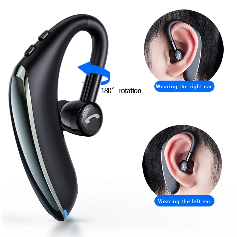 Бизнес Bluetooth гарнитура V5.0 громкой связи с микрофоном беспроводная для смартфона