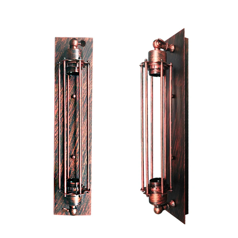 Ретро Алькатрас флейта настенный светильник креативный промышленный ветер