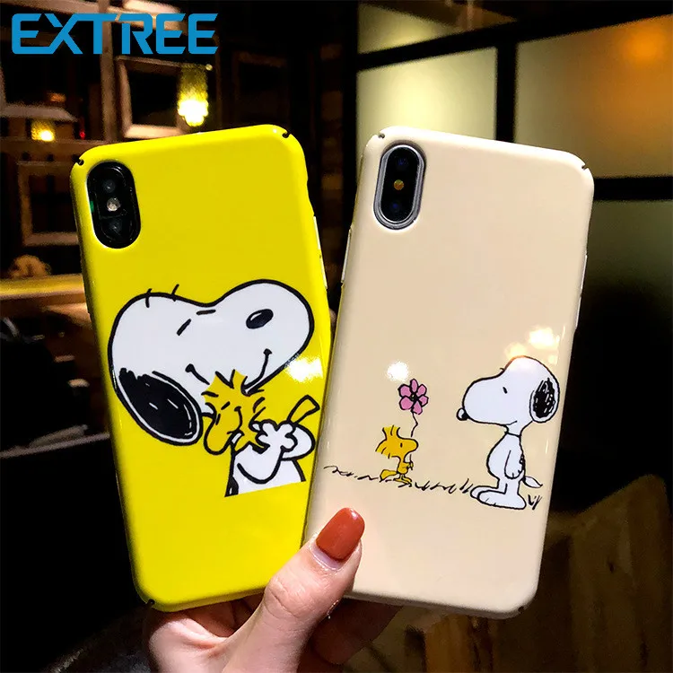 EXTREE Новый чехол для iPhone х Полный посылка мультфильм пара телефон Apple 7/8 плюс вода