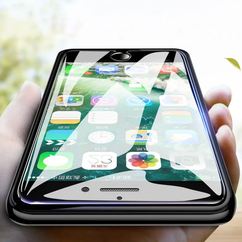 2 шт. плёнка из закалённого стекла для iPhone 11 Pro X 12 мини XS MAX XR 8 7 6 6s Plus 5 5s SE 2020 2.5D