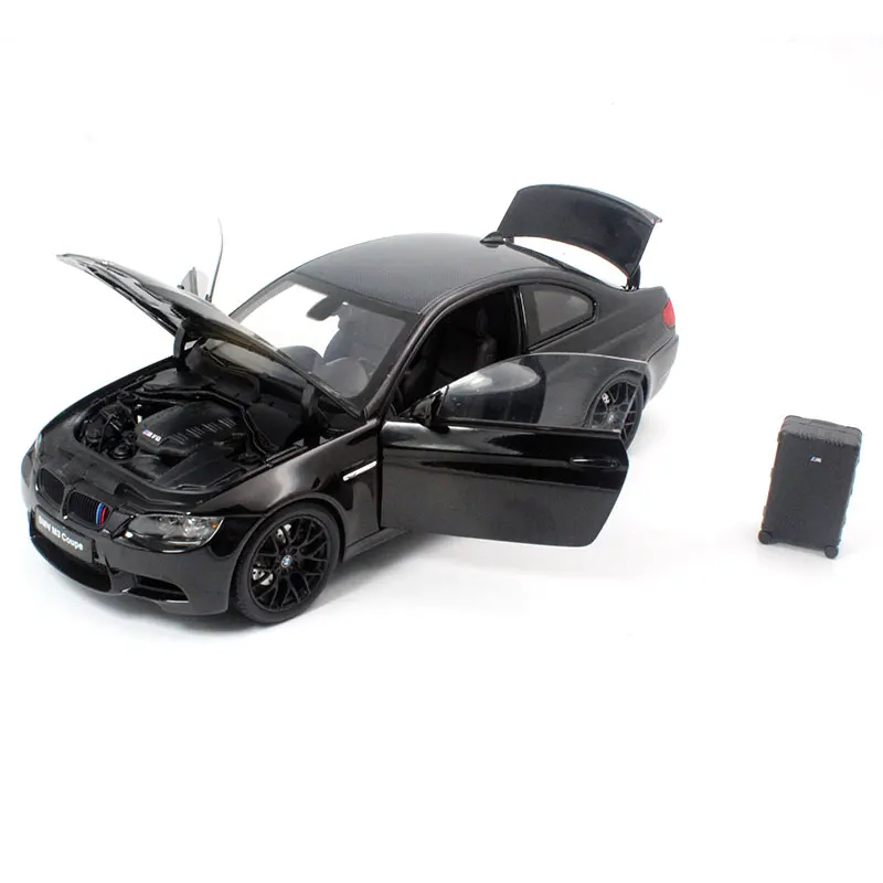 Оригинальные 1:18 M3 GTS M3 E92 литые под давлением металлические модели автомобилей Высокая моделирования автомобиля игрушки 6 дверей могут быть открыты подарки для детей