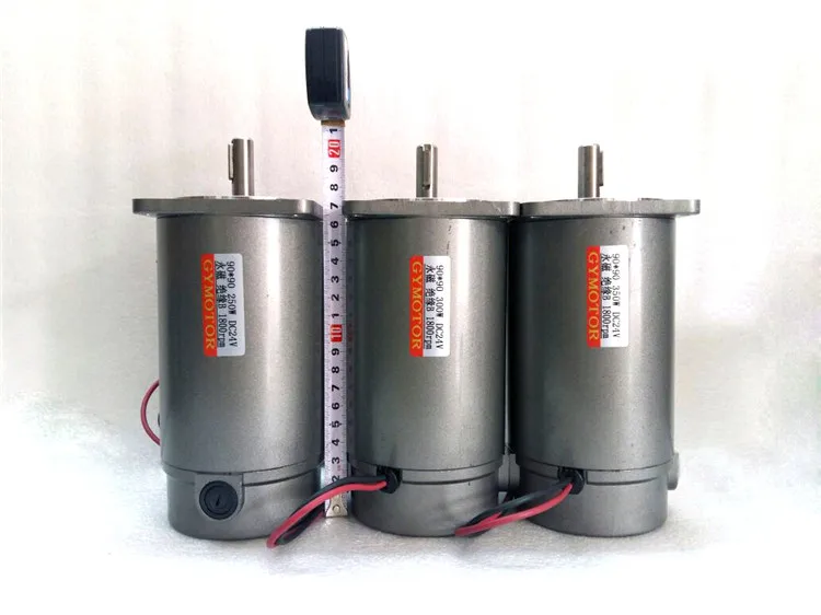 300 Вт DC12V 24 В 220 1800 об/мин 2800 3600 DC высокоскоростной двигатель большой крутящий