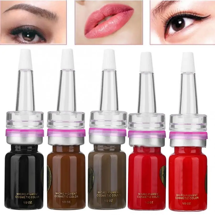 8 мл микроблейдинг пигмент для макияжа пигменты натуральные растительные