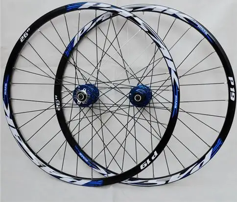 PASAK P01 26 дюймов MTB горный велосипед с ЧПУ передние 2 задние 4 герметичные подшипники дисковые колеса обода 27,5 29