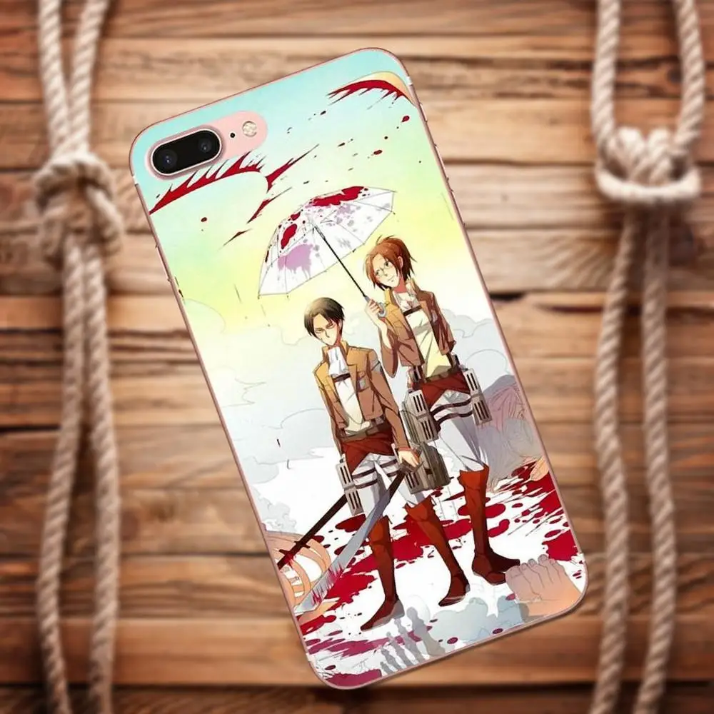 Vvcqod Леви очищает аниме для Galaxy Alpha Core Prime Note 4 5 8 S3 S4 S5 S6 S7 S8 S9 mini edge Plus защитная