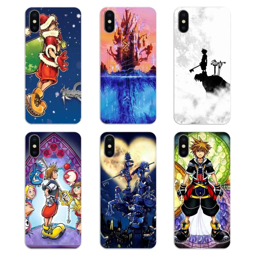 ТПУ силиконовый чехол аниме Королевство Сердца витражное стекло для Huawei Honor 5A