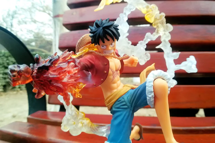 Аниме One Piece Monkey D Luffy Gomu no Red Hawk Боевая версия ПВХ фигурка куклы игрушки|toy armchair|doll