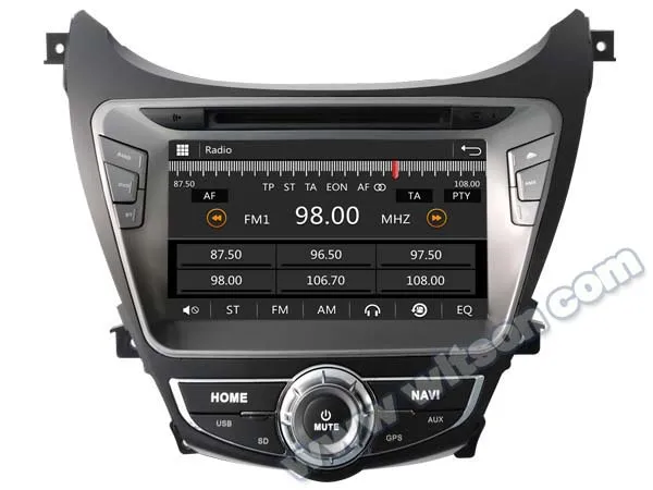 8 &quotавтомобильный DVD для Hyundai Elantra 2013 &amp Avante с поддержкой системы контроля