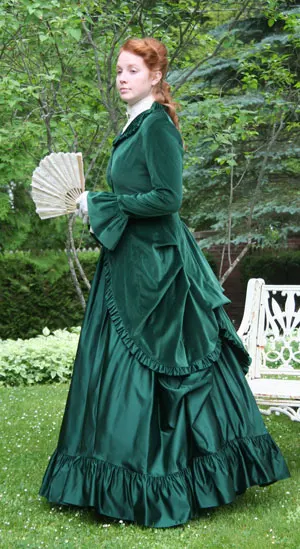 История! Зеленое викторианское платье на заказ в стиле 1920-х годов времен
