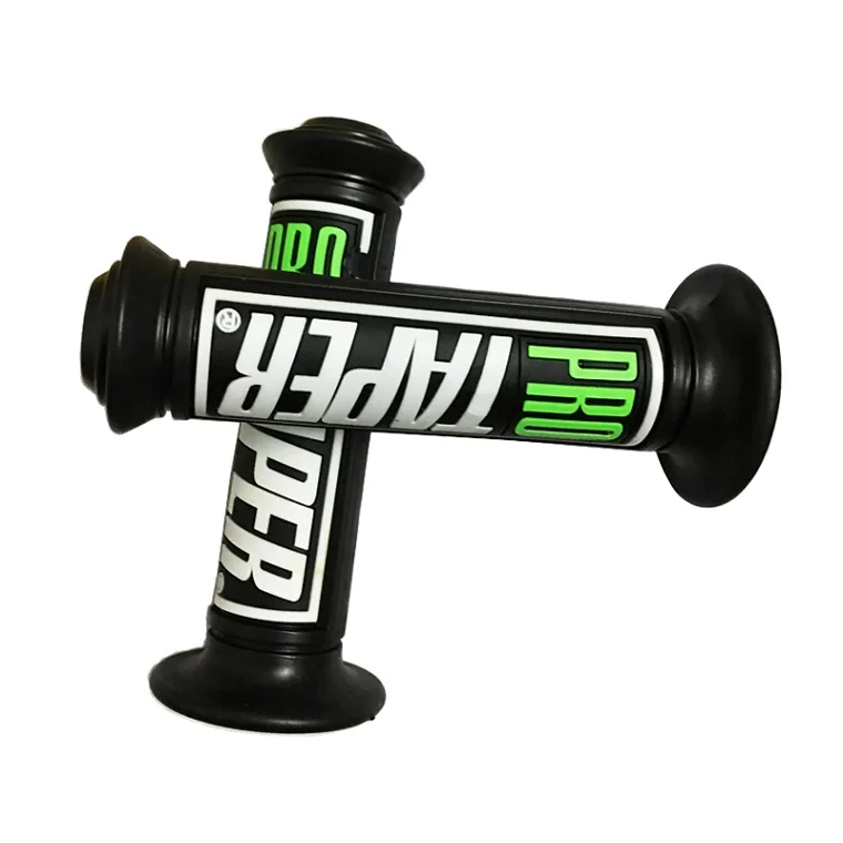black 2 22 мм 24 мм Универсальные гоночные мотоциклетные ручки для Protaper honda yamaha KTM moto cross moto grip pit bike - Цвет: black 2