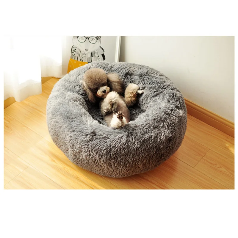 Pet наполнитель для кошачьего туалета зимние теплые кошка спальный мешок кровать собаки круглый глубокого сна наполнитель для кошачьего туалета Чихуахуа маленькая собака питомник зоотовары для щенков