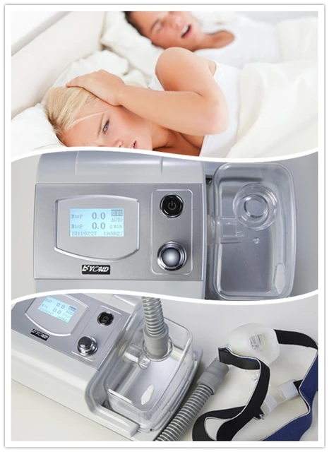 

3,5 дюймовый TFT экран CPAP портативный респиратор для людей с апноэ во сне, храпом, с носовой маской, головной убор