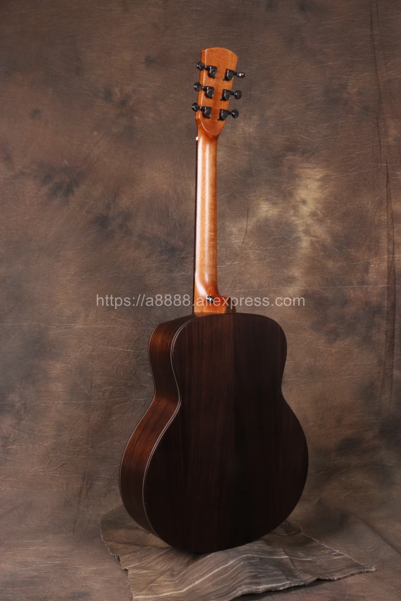 3" гитара с Массив ели top/Rosewood Body, половина cutaway Body, электрическая гитара ras с тюнером звукоснимателя, JD-M318SCE