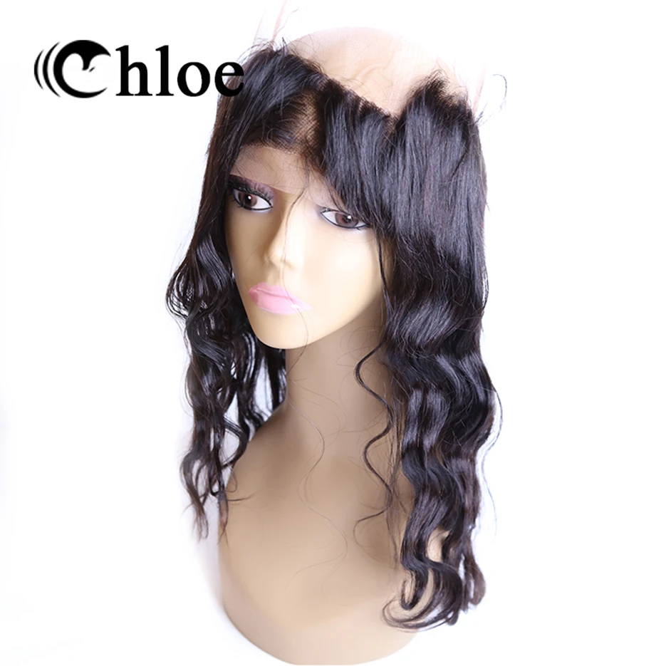 Предварительное выщипывание Хлоя 360 кружевная передняя часть с детскими