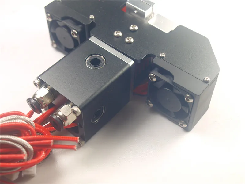 Ultimaker оригинальный/2 циклопный многоцветный hotend kit Hot End 2 в 1 Out HotEnd 12 В/24 В K тип
