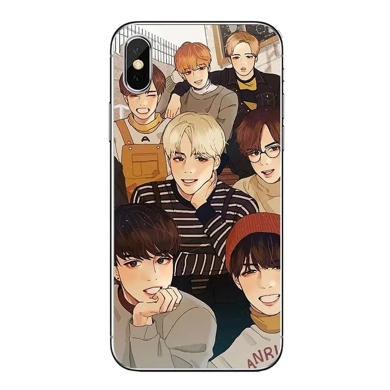 Прозрачные мягкие чехлы для huawei P20 Lite Nova 2i 3i 3 GR3 Y6 Pro Y7 Y8 Y9 Prime 2018 2019 GOT7 Kpop крест |