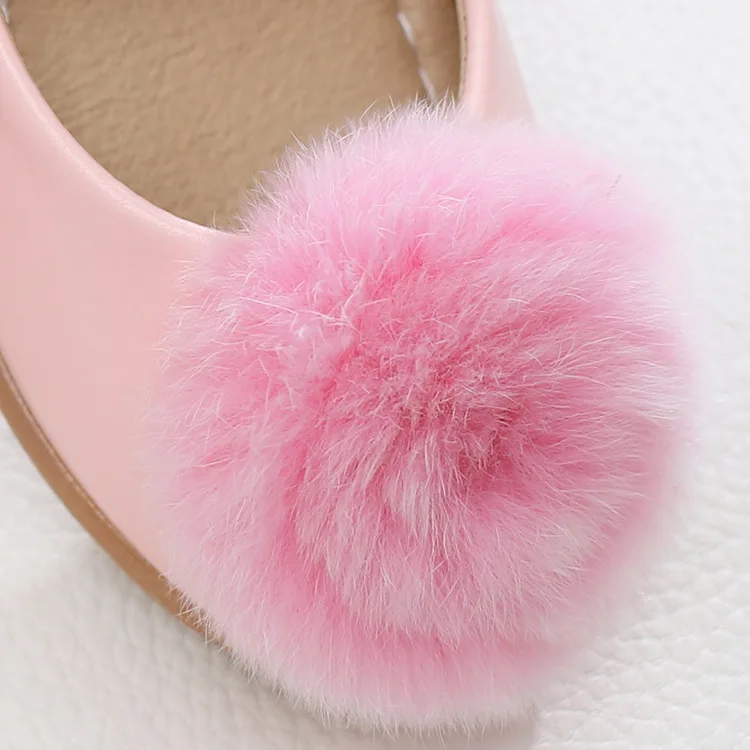 2018 детские кожаные туфли принцессы для девочек Детские свадебные сандалии