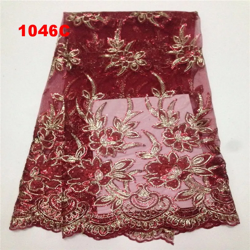 Новые вышивки химической гипюр Африканский шнурок ткани и низкая цена