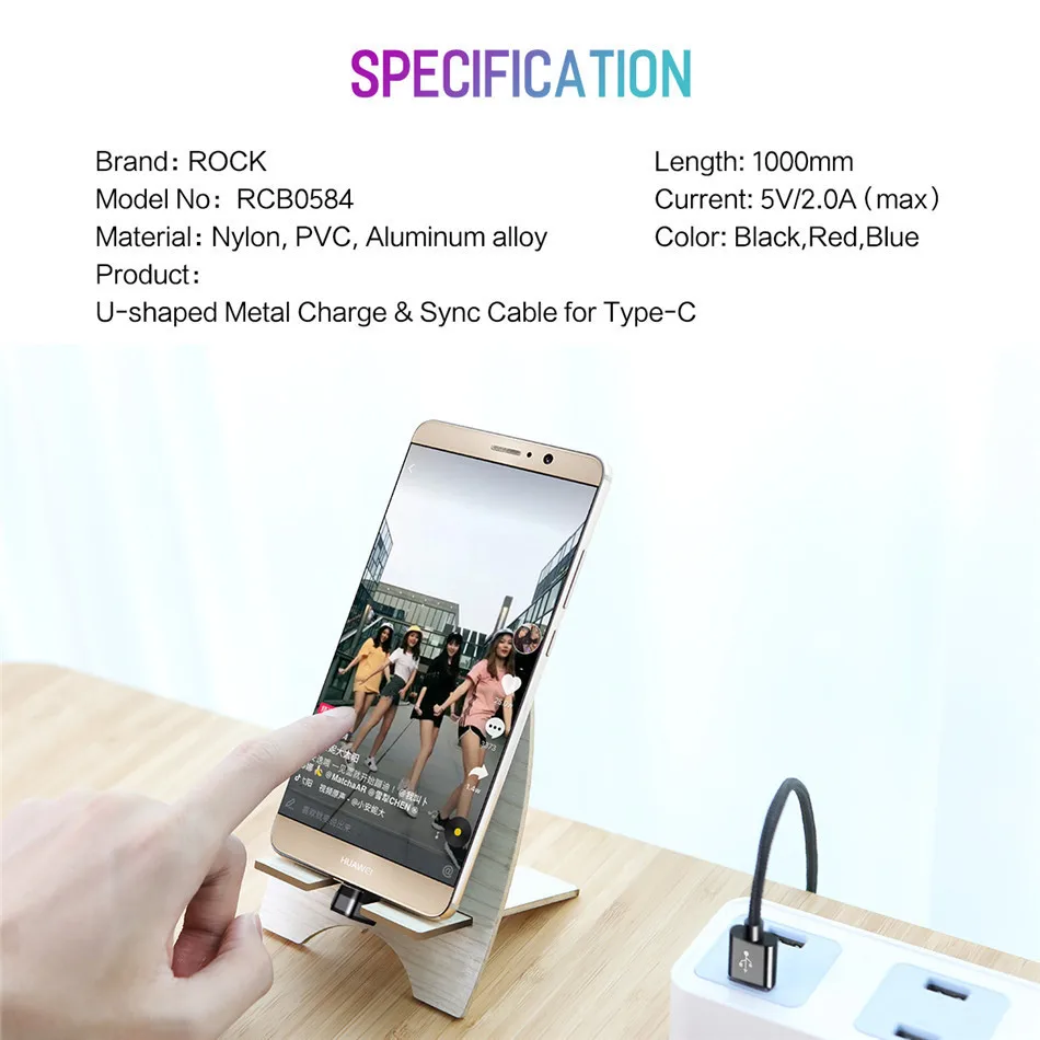 Рок локоть Usb C кабель для Xiaomi Mi8 huawei P30 samsung S10 Металл нейлон игра Тип C кабель для быстрой зарядки шнур тип-c usb-C провод