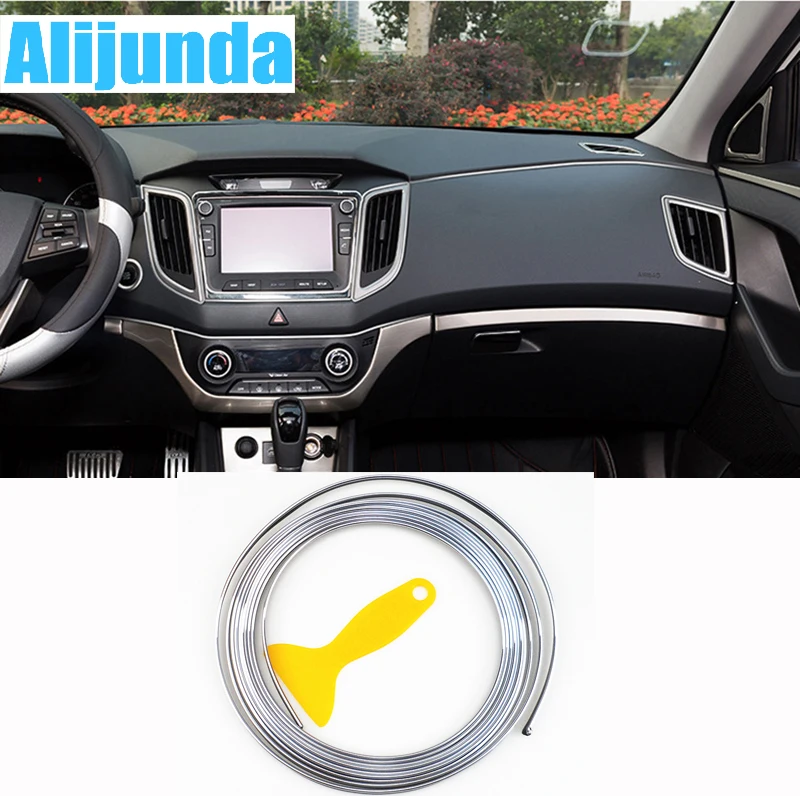 Автомобильная решетка 5 м внутренние и внешние профили декоративная лента для