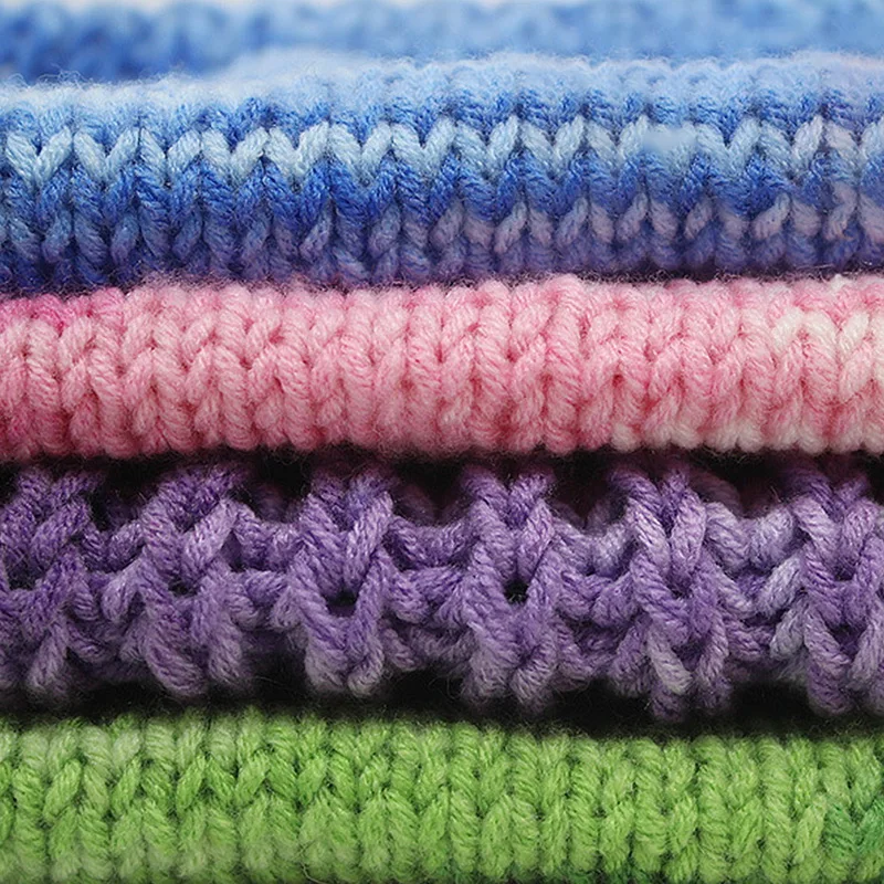 Мягкая молочная хлопчатобумажная пряжа Детская шерстяная для вязания Пряжа