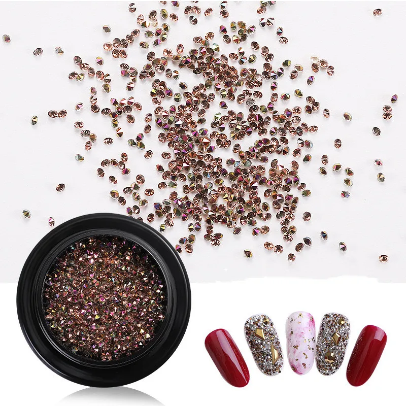 Блестящие бриллиантовые аксессуары Стразы для творчества 9 цветов|Стразы и