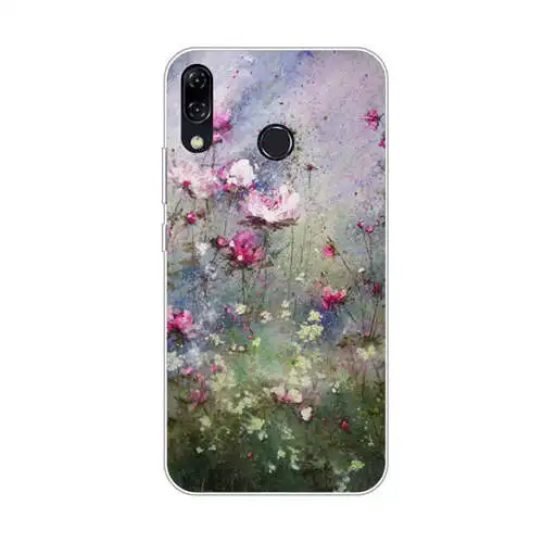 LL12 Чехол для Asus Zenfone 5 ZE620KL, силиконовая Мягкая задняя крышка из ТПУ с цветочным рисунком для Asus Zenfone 5Z ZS620KL, чехлы для телефонов - Цвет: LL12