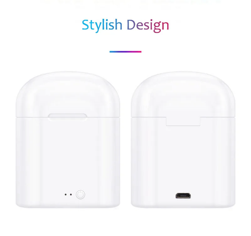 I7s Tws Bluetooth наушники мини беспроводные наушники спортивные наушники громкой связи беспроводная гарнитура с зарядным устройством для всех телефонов