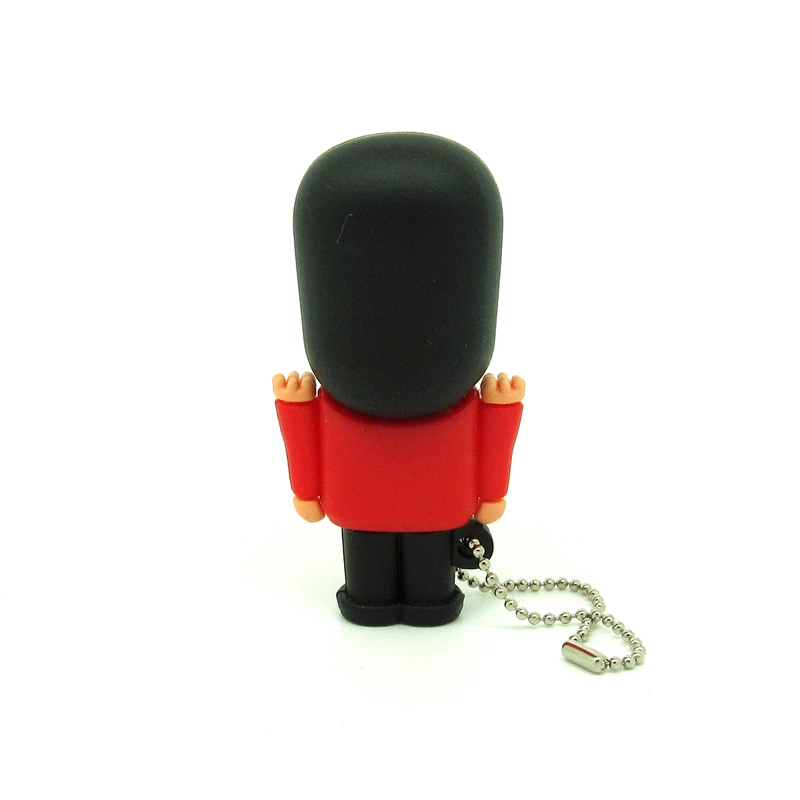Новое поступление мультяшный британский солдат usb флеш накопитель армейский