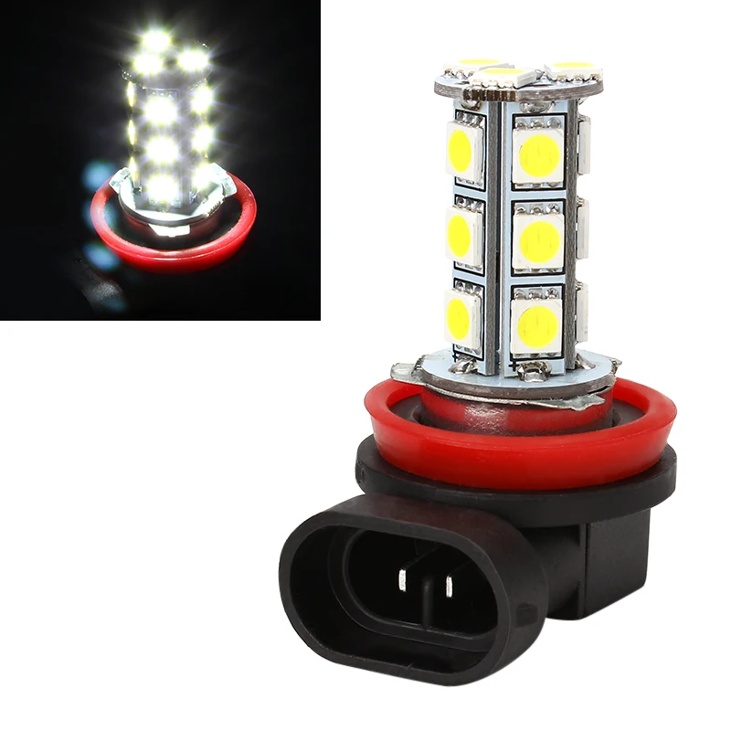 H8 H11 светодиодный автомобилей головной светильник 5050 18 SMD светодиодные фары