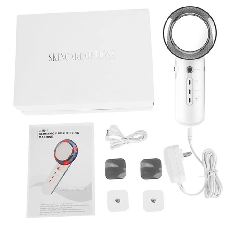 

Ultrasound Cavitation EMS Body Slimming Massager Machine Effective Anti Cellulite Fat Burning Galvanic Infrared Wave Therapy