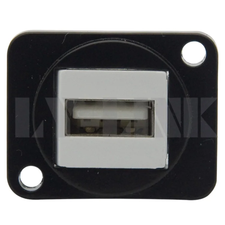 Металлический разъем гнездо USB типа D с печатной платой|usb type|usb stylesusb female |