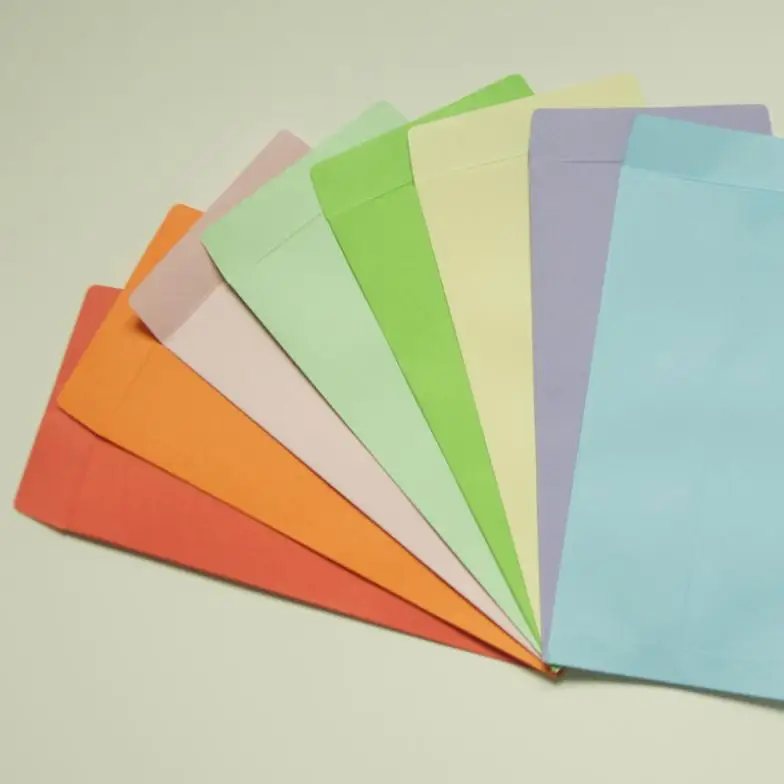 Multicolour envelope chinese style solid color | Канцтовары для офиса и дома