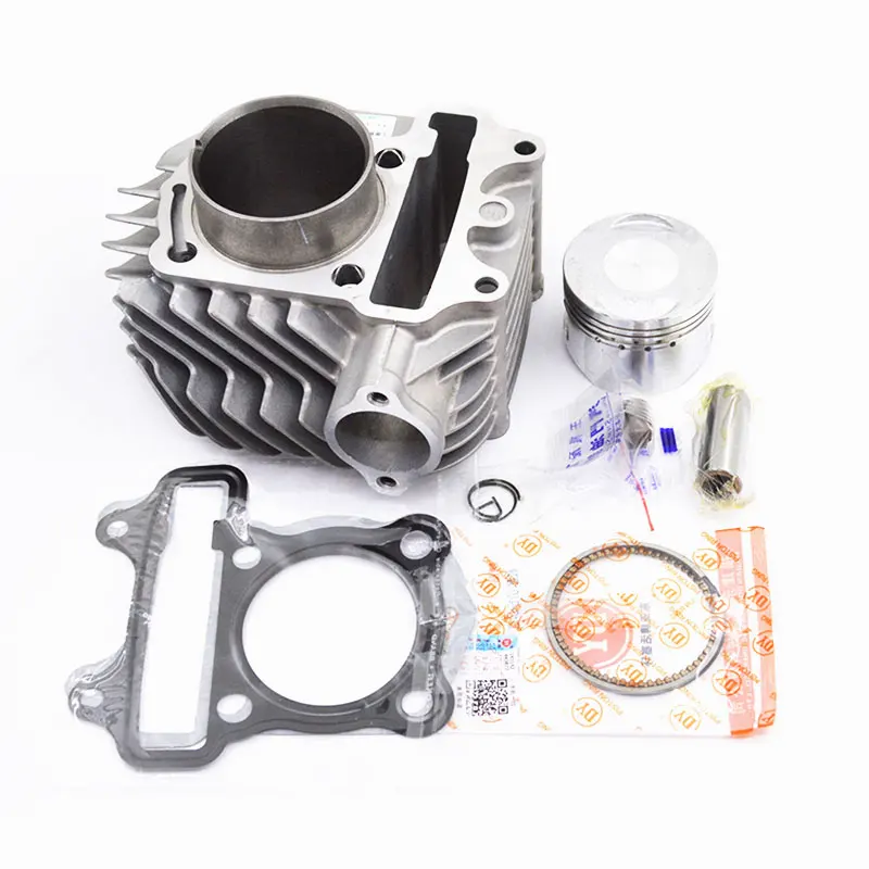 

Motorcycle Piston Ring Gasket Cylinder Kit STD Big Bore for Honda SPACY 125 CHA125 CHA 125 FIZI 125 CHS125 Modified Engine