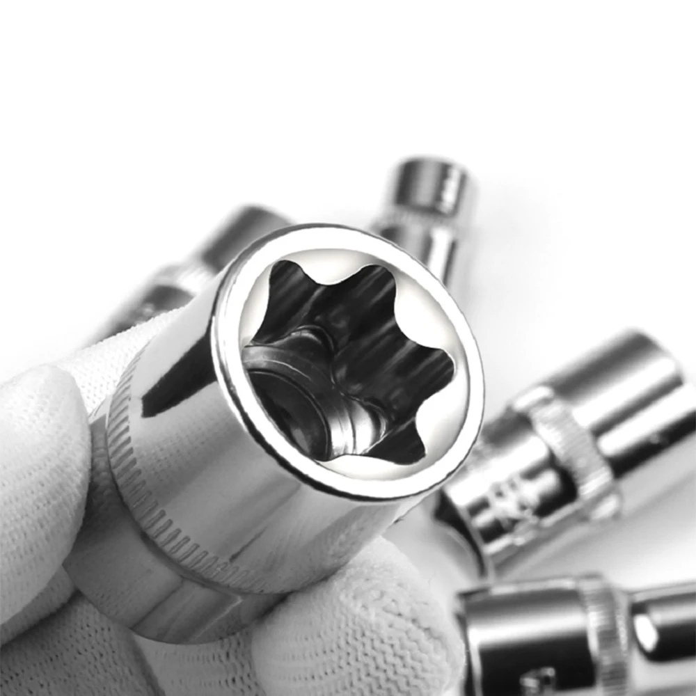 29 шт. безопасности Звезда Torx розетки & биты для защиты от несанкционированного