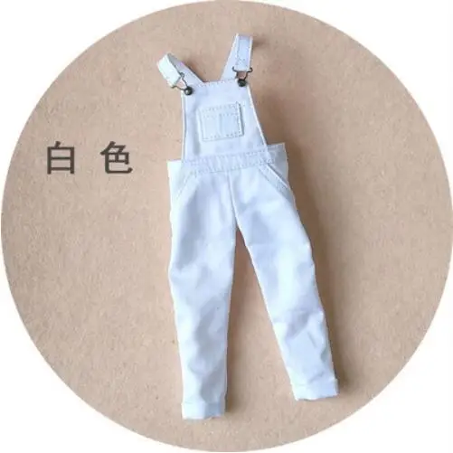 white pant Blyth/Одежда для куклы, футболка с длинными рукавами, комбинезон, штаны, Одежда для куклы ob24, Azone S, Blyth, штаны для 1/6, аксессуары для куклы - Цвет: white pant