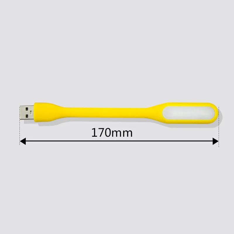 Регулируемый гибкий мини usb светодиодный ночник для ноутбука Ночная Рабочая