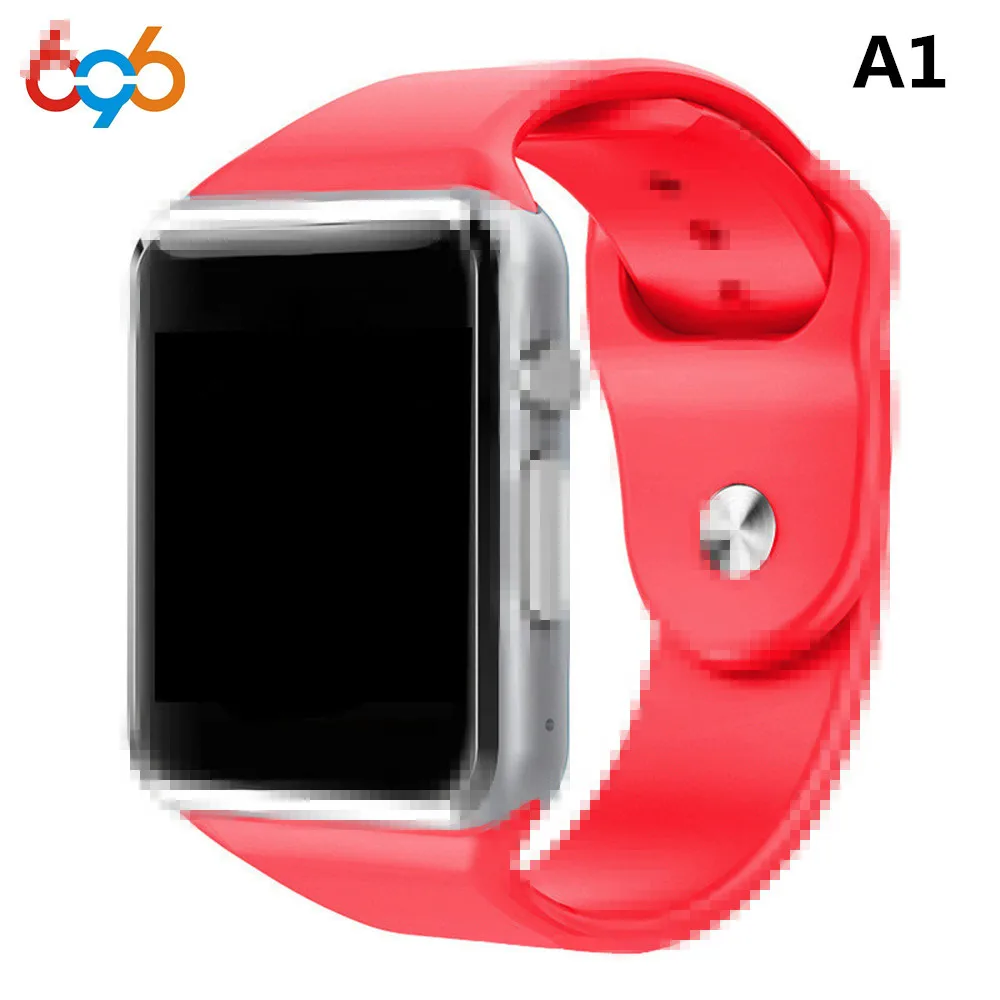 696 г. Заводская A1 Смарт часы с Шагомер Камера sim карты вызова SmartWatch для Xiaomi Huawei Android