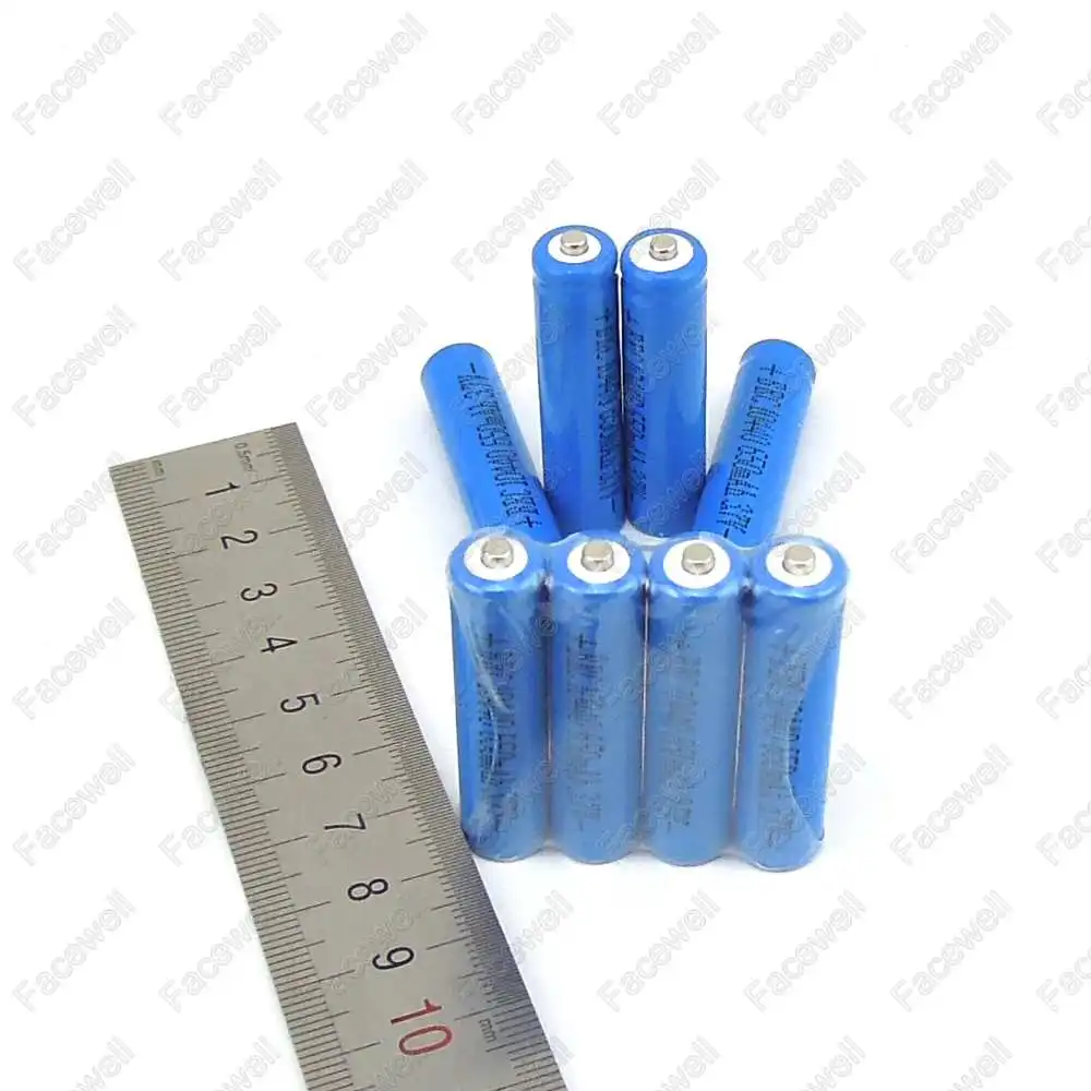 6 шт. литий-ионные аккумуляторные батарейки 3 7 в 10440 650 мАч | Электроника