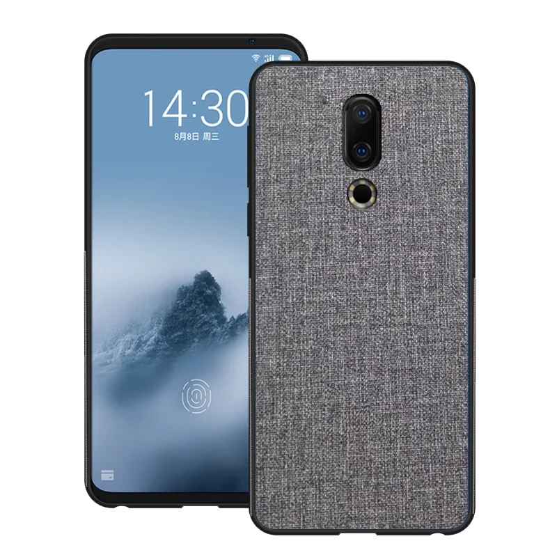 Для meizu 16 16th чехол 16xs 16x16 s pro Plus роскошный тканевый силиконовый защитный чехол для meizu 16X чехол Coque чехол для телефона s