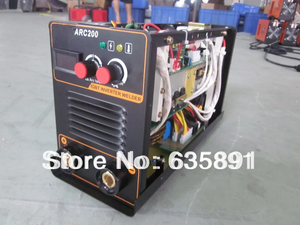 ARC200 IGBT инвертор сварочный аппарат MMA200 ZX7 200 аппарат|welder welding|welder cuttermachine foundation |