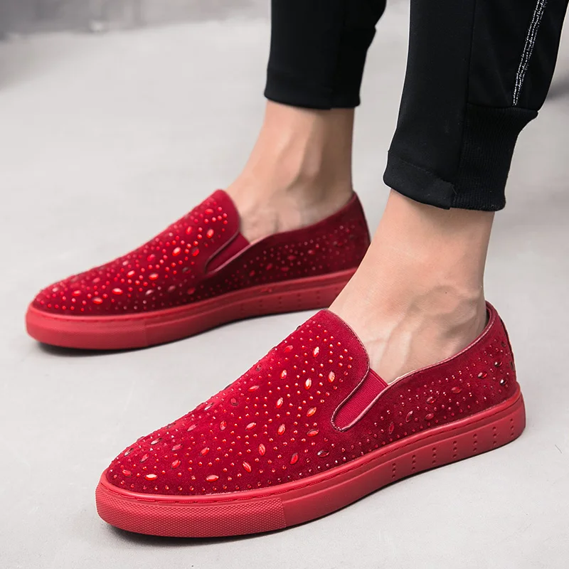 Новинка мужские туфли для повседневной носки лоферы ручной работы шлепанцы |