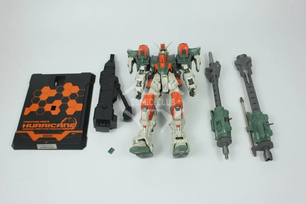Comic Club 1/72 moshow ядовитые игрушки Buster Gundam модель металлическая конструкция содержит светильник