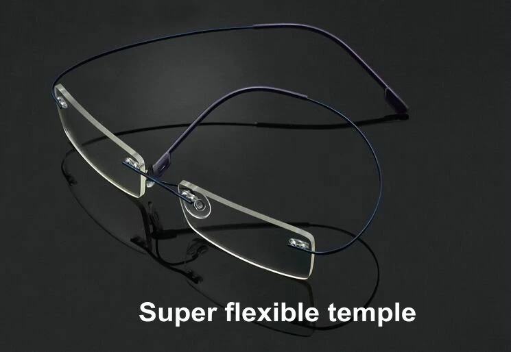 Очки с гибкой дужкой из титана и металла без винтов 9 цветов|optical frame|glasses optical