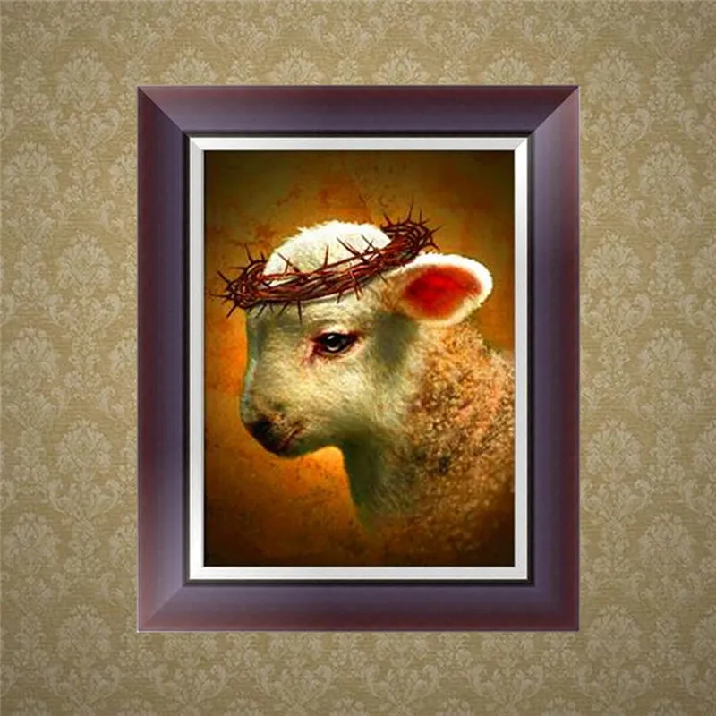 Diamond Embroidery 5D DIY Drawing Cartoon Cute Deer Resin Round Cross Rhinestone Mosaic | Дом и сад
