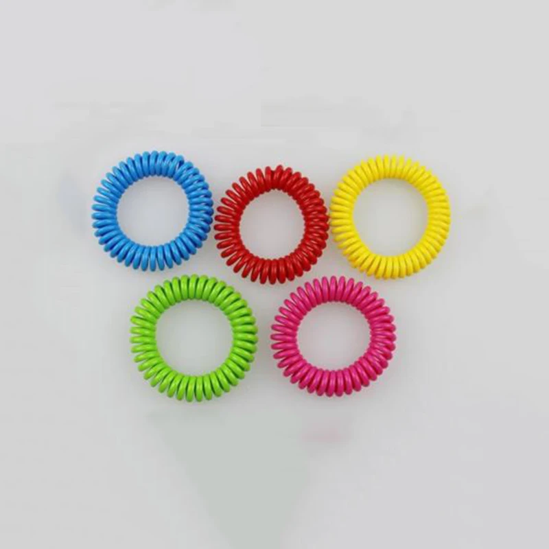 5/10 шт./лот браслеты с репеллентами от комаров высокоэластичная повязка для волос